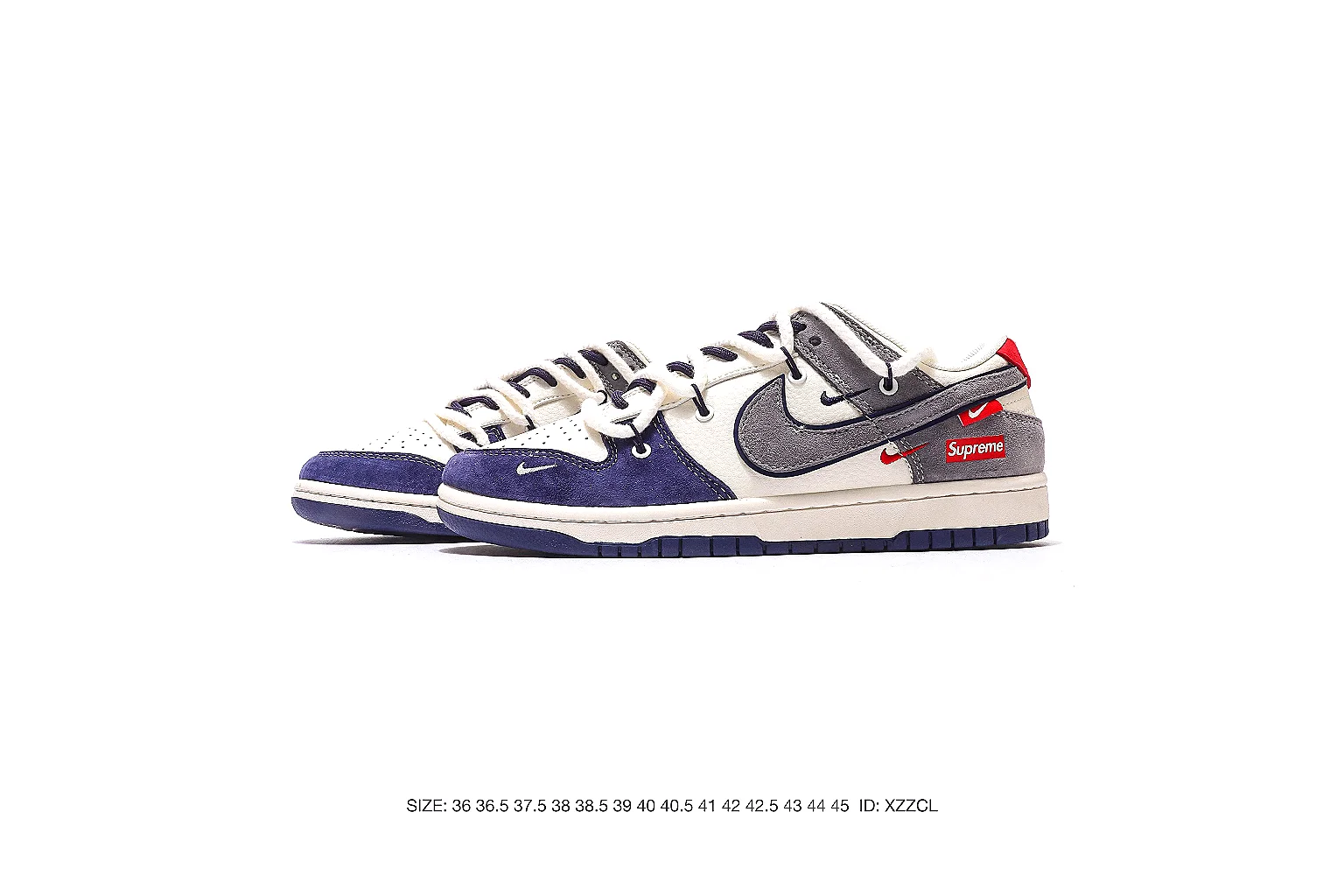 Nike Dunk Low Purple Gray 8598 budget find six-photo gallery thumbnail 2