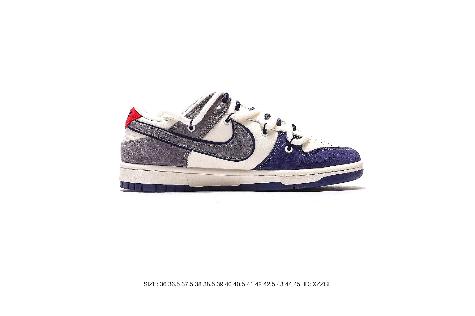 Nike Dunk Low Purple Gray 8598 budget find six-photo gallery thumbnail 3