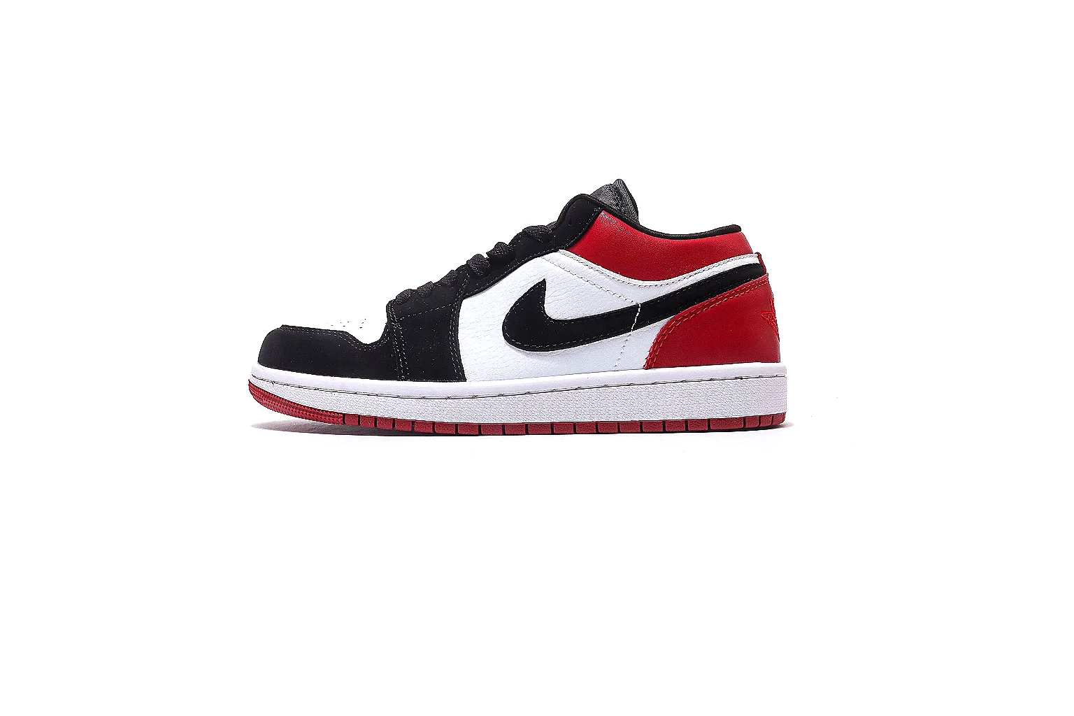 Nike Dunk Low Red Black White 5295 budget find six-photo gallery