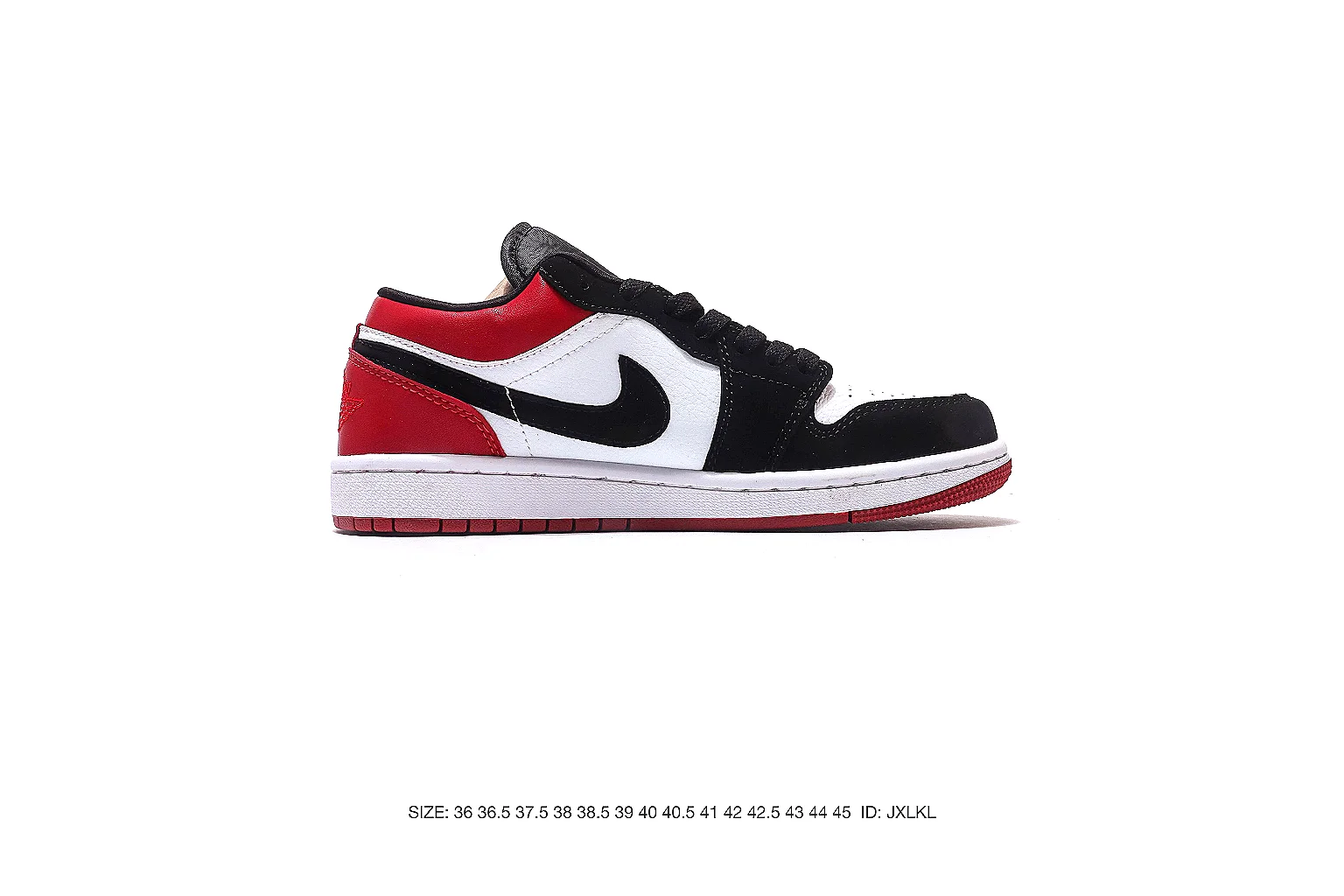 Nike Dunk Low Red Black White 5295 budget find six-photo gallery thumbnail 3