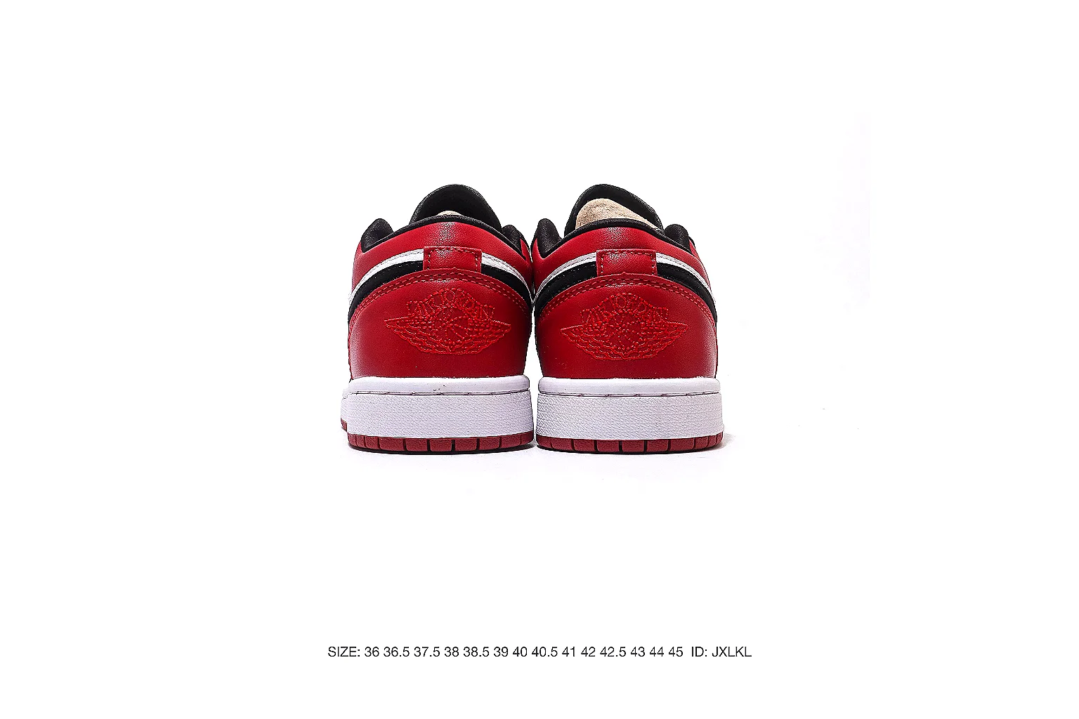 Nike Dunk Low Red Black White 5295 budget find six-photo gallery thumbnail 5