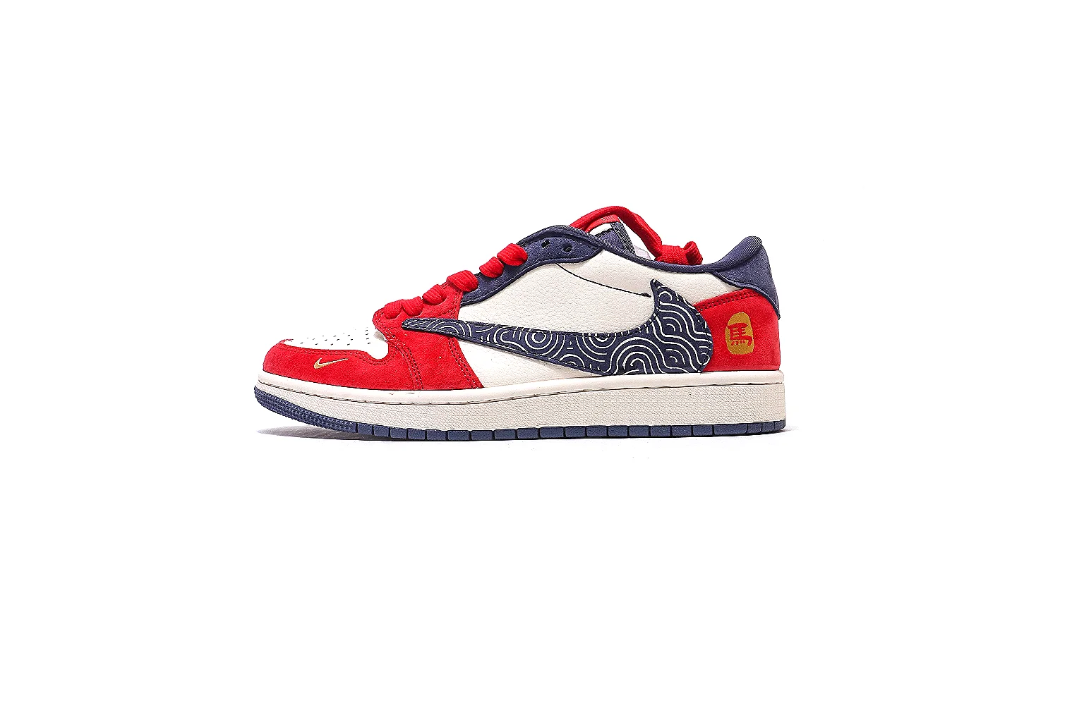 Nike Dunk Low Red Navy White 5651 budget find six-photo gallery