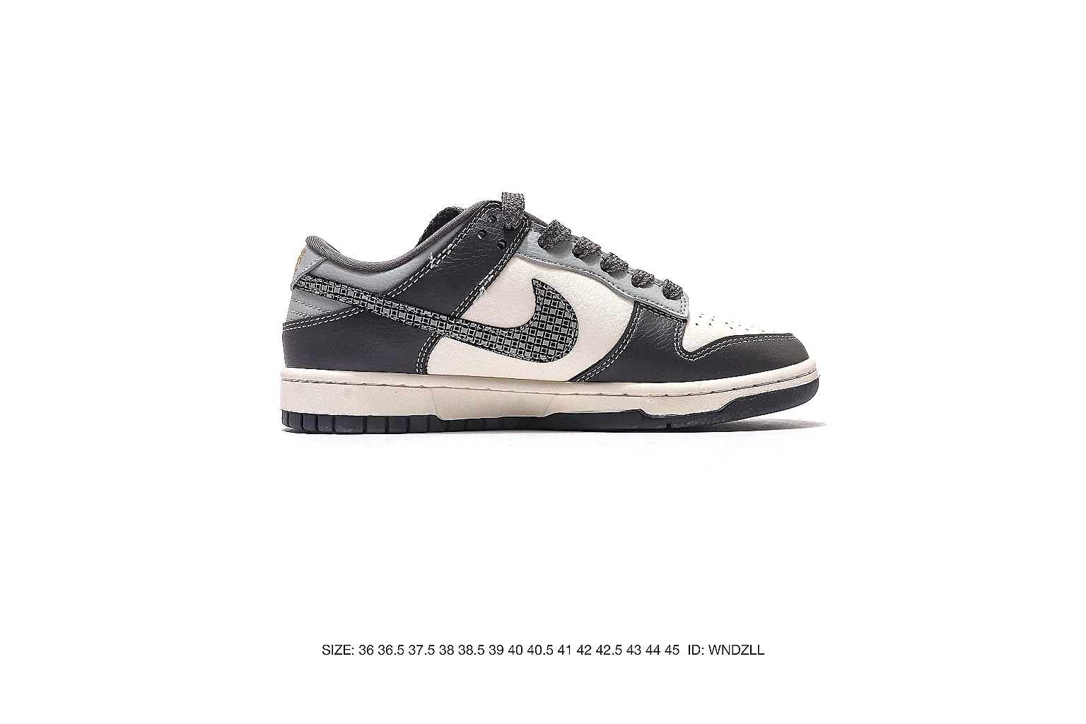 Nike Dunk Low style Black Gray 5583 budget shortlist note six-photo gallery thumbnail 3