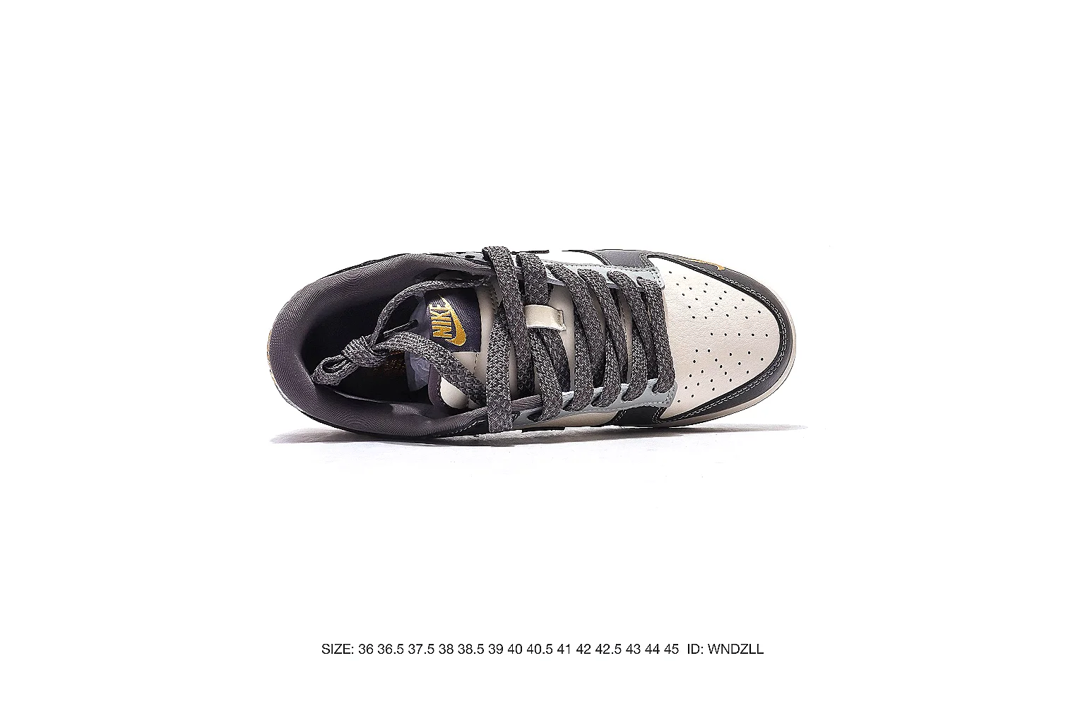 Nike Dunk Low style Black Gray 5583 budget shortlist note six-photo gallery thumbnail 4