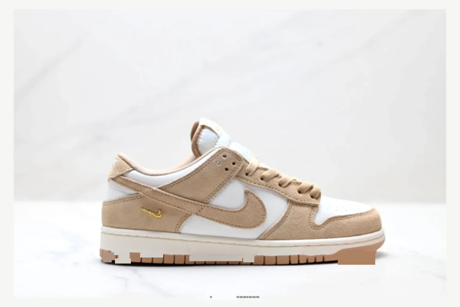 Nike Dunk Low Tan White Low Top value find image SKU 1182167505