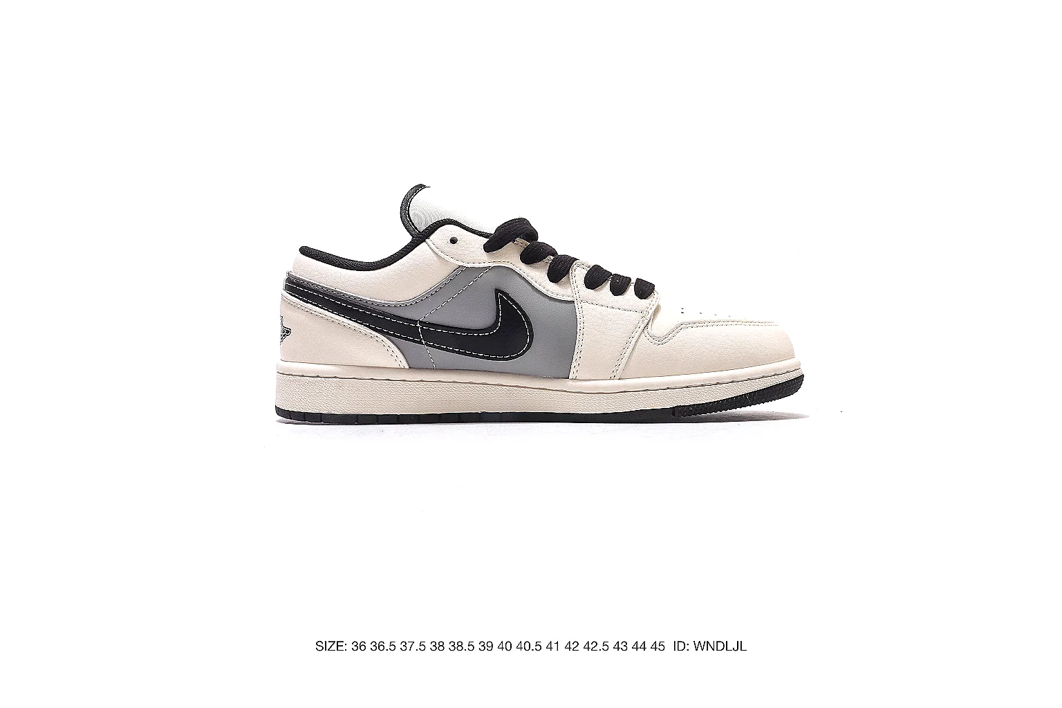 Nike Dunk Low White Black Red 4829 budget find six-photo gallery thumbnail 3
