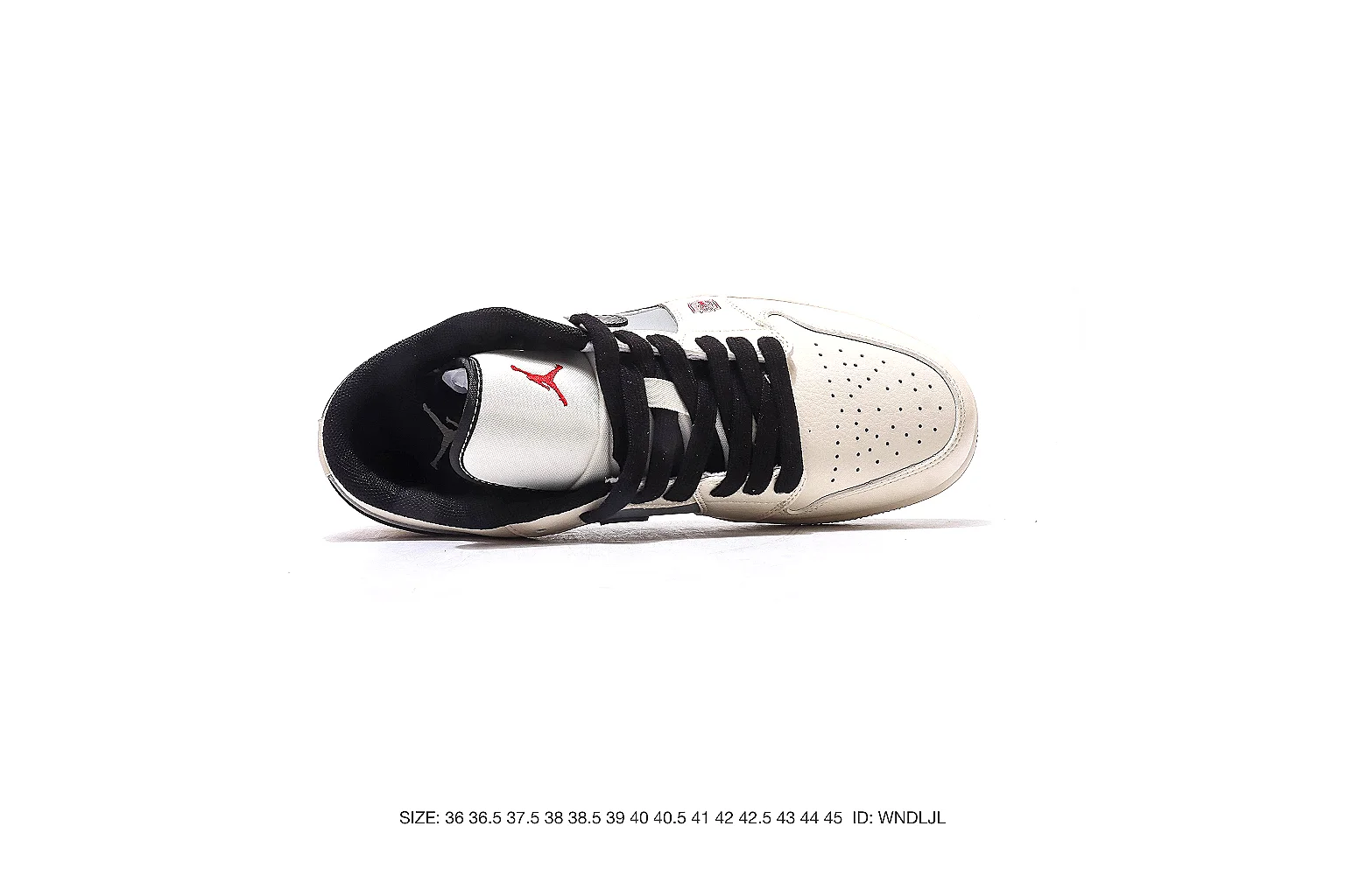 Nike Dunk Low White Black Red 4829 budget find six-photo gallery thumbnail 4