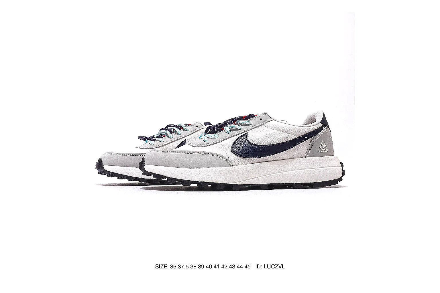 Nike Dunk Low White Gray 8092 budget find six-photo gallery thumbnail 2