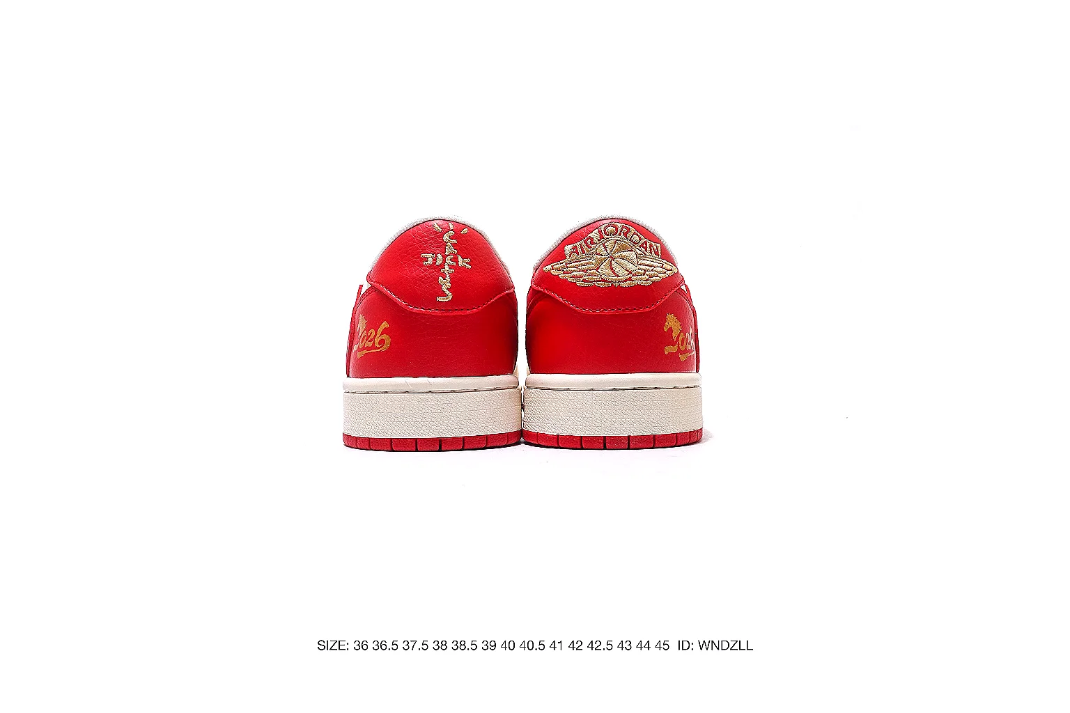 Nike Dunk Low White Red 5682 budget find six-photo gallery thumbnail 5