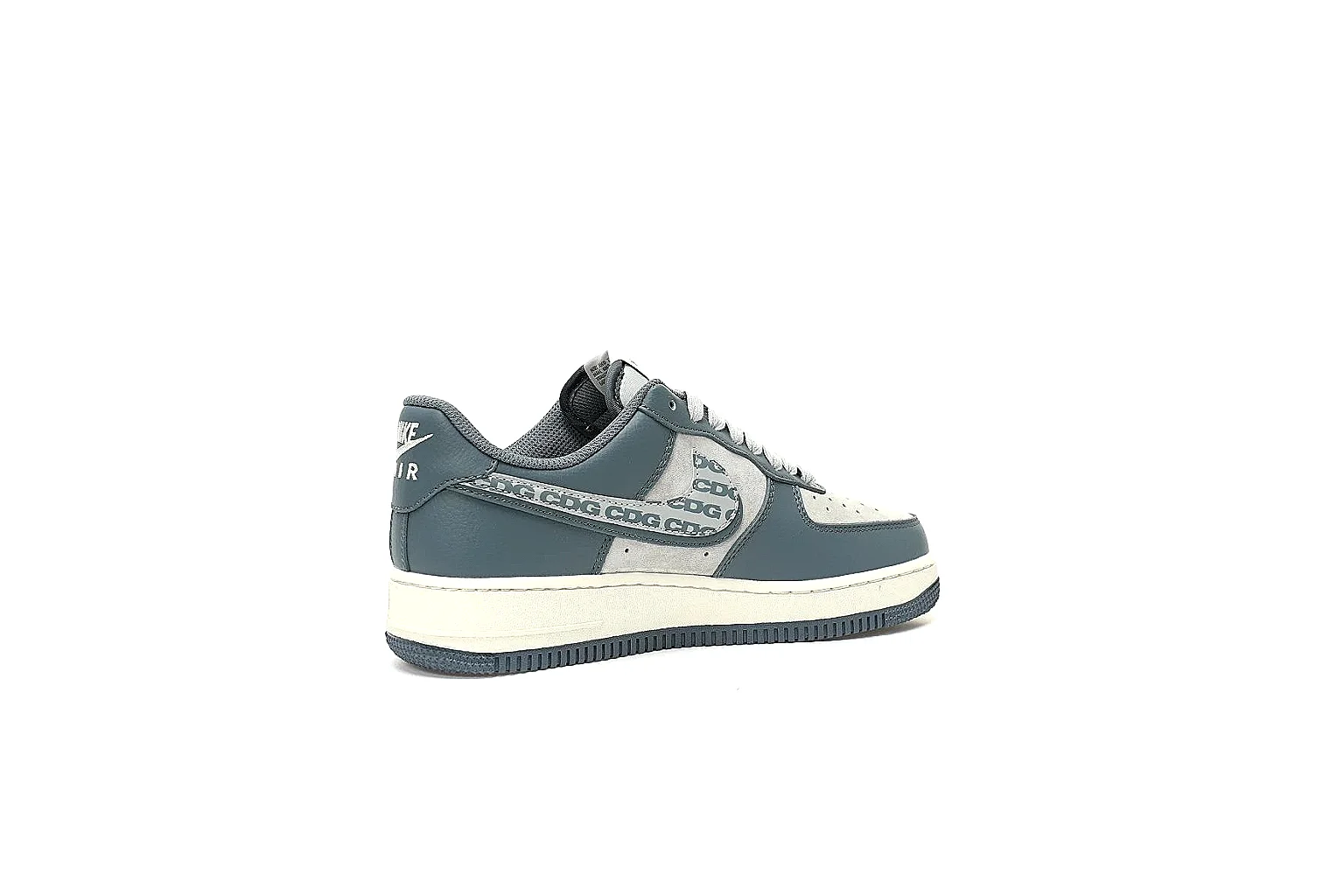 Kako Find List budget photos for Nike Gray Blue Low Court thumbnail 3