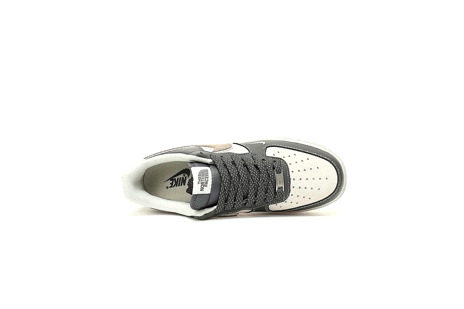 Kako Find List budget photos for Nike Gray Brown Low Court thumbnail 4