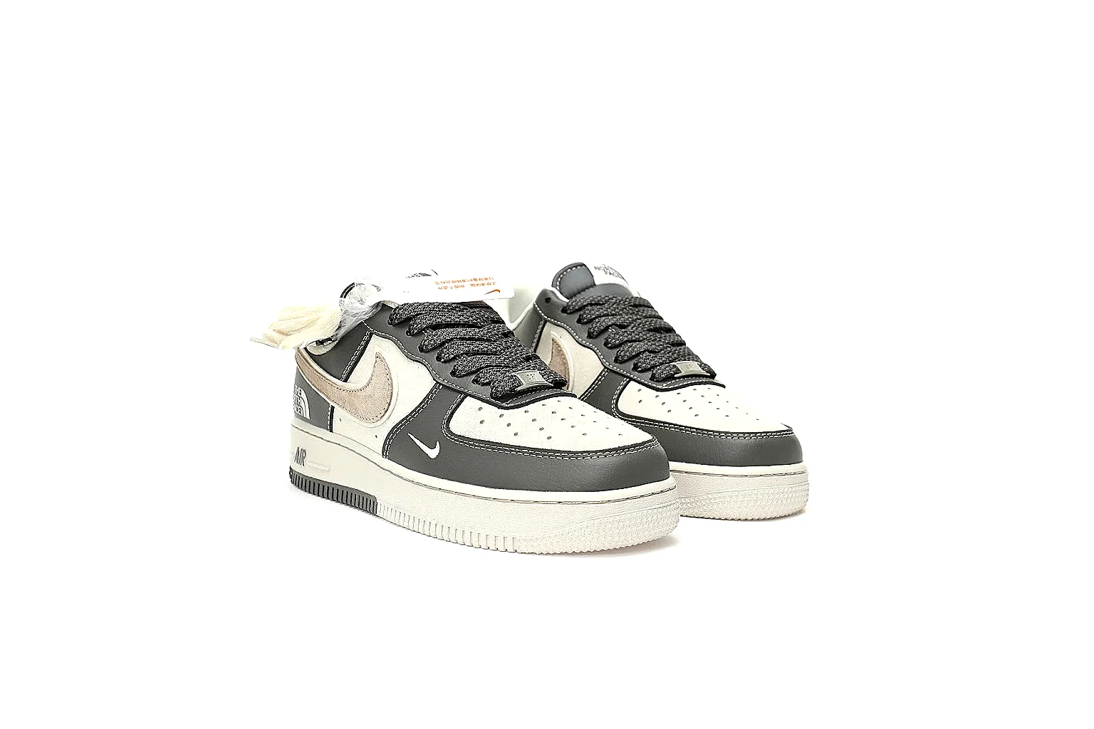 Kako Find List budget photos for Nike Gray Brown Low Court thumbnail 6