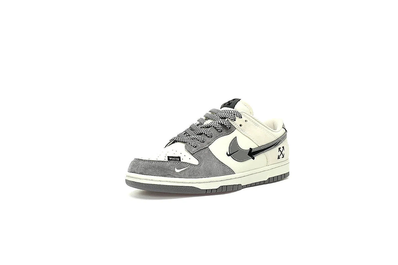 Kako Find List budget photos for Nike Gray Low Court Sneaker thumbnail 2