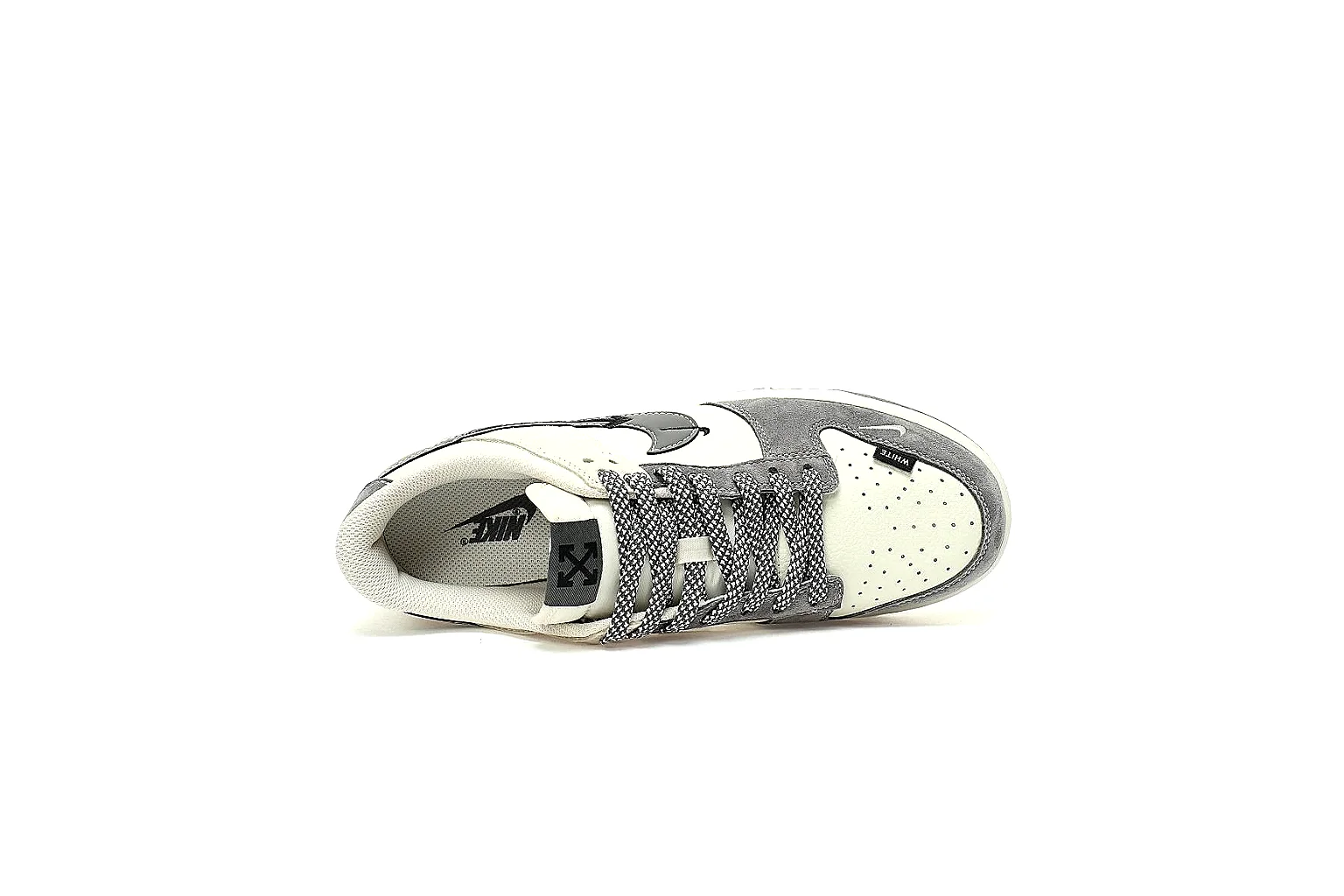 Kako Find List budget photos for Nike Gray Low Court Sneaker thumbnail 4