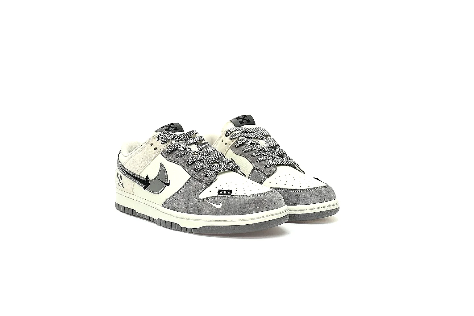 Kako Find List budget photos for Nike Gray Low Court Sneaker thumbnail 6