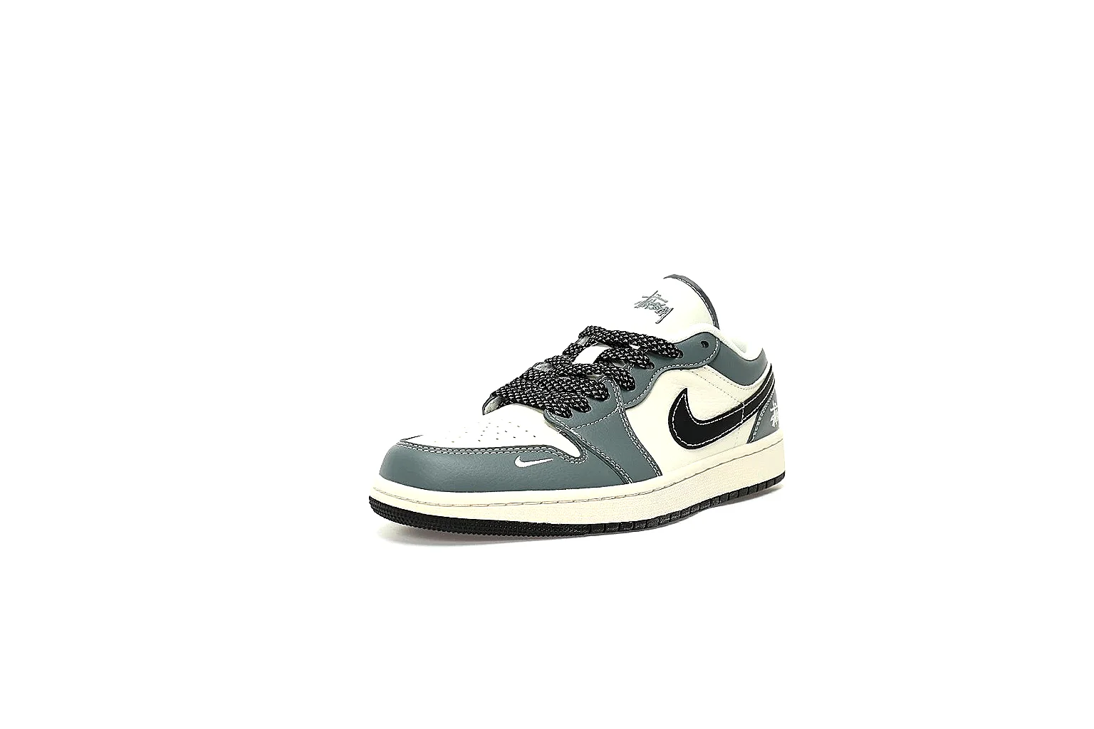 Kako Find List budget photos for Nike Gray Black Low Court thumbnail 2