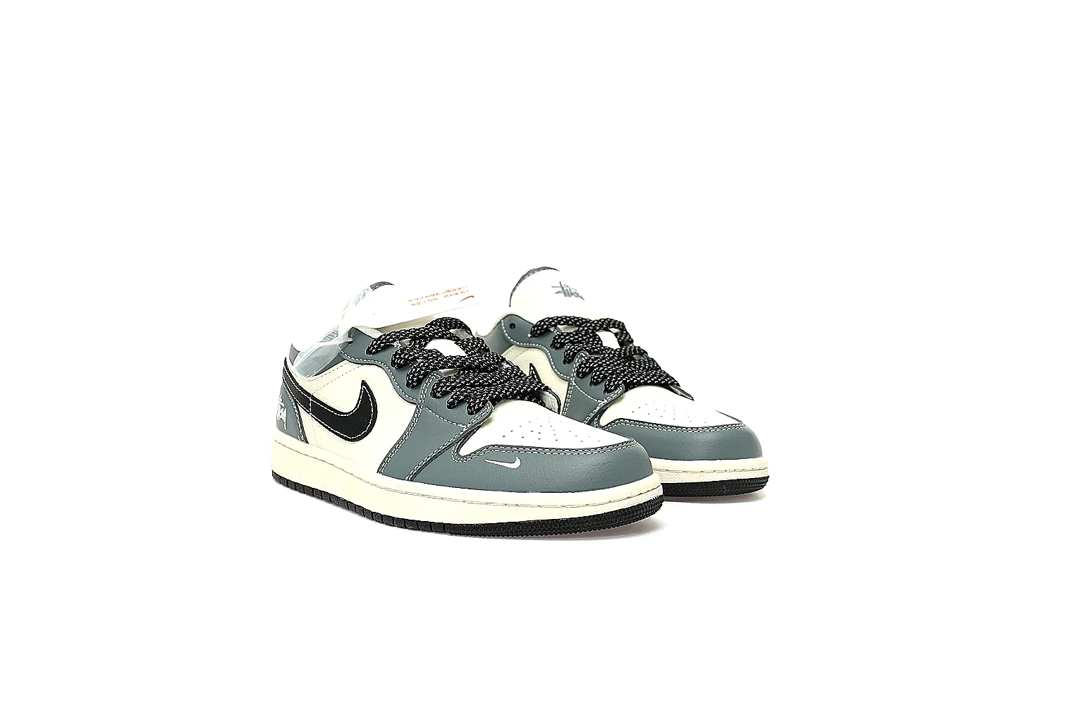 Kako Find List budget photos for Nike Gray Black Low Court thumbnail 6