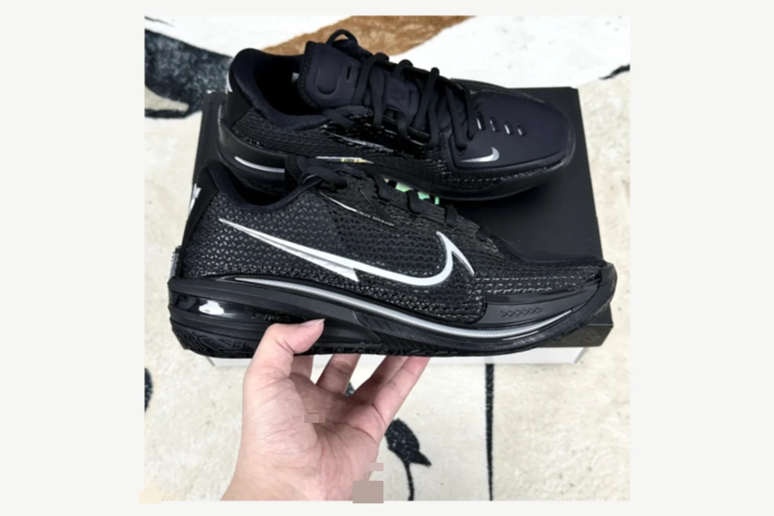 Nike Air Zoom GT Cut 1 Silver Gray Low Top value find image SKU 1194924687