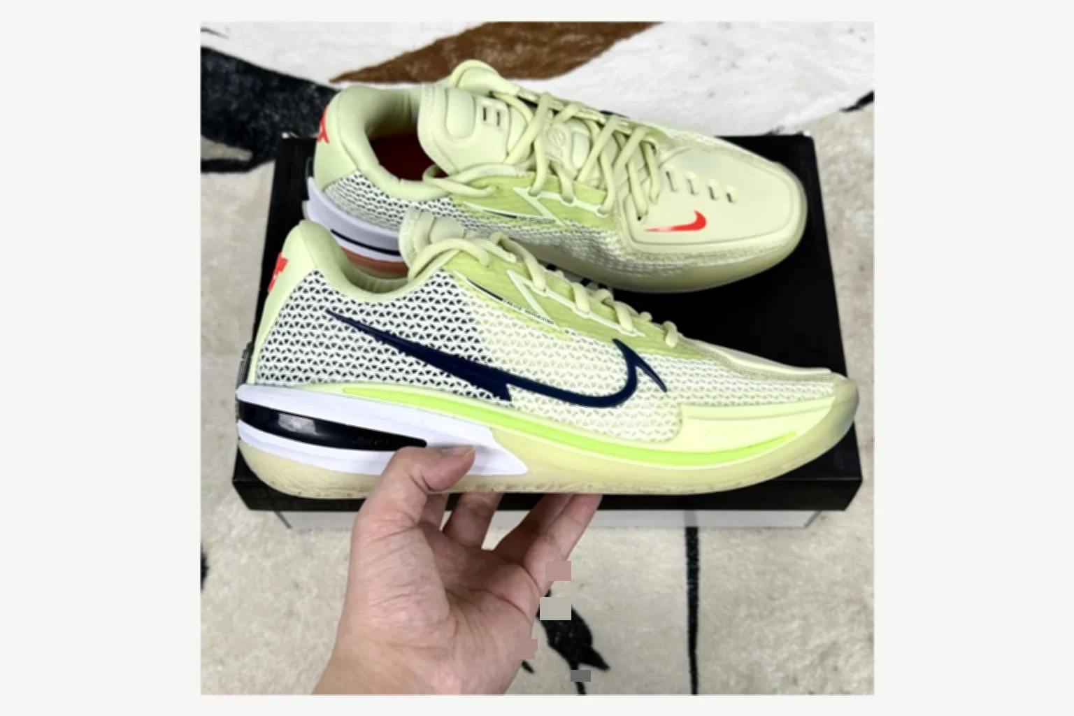 Nike Air Zoom GT Cut 1 Cream Brown Low Top value find image SKU 1194924802