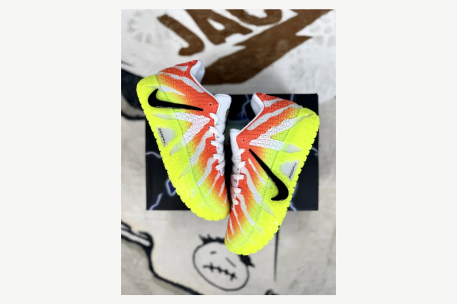 Nike Ja 3 White Red Lime Low Top value find image SKU 1194924130 thumbnail 6