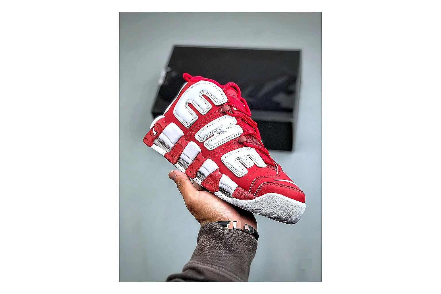 kakofindlist.com Nike Red White Logo Low 8856 Red White low-top product image