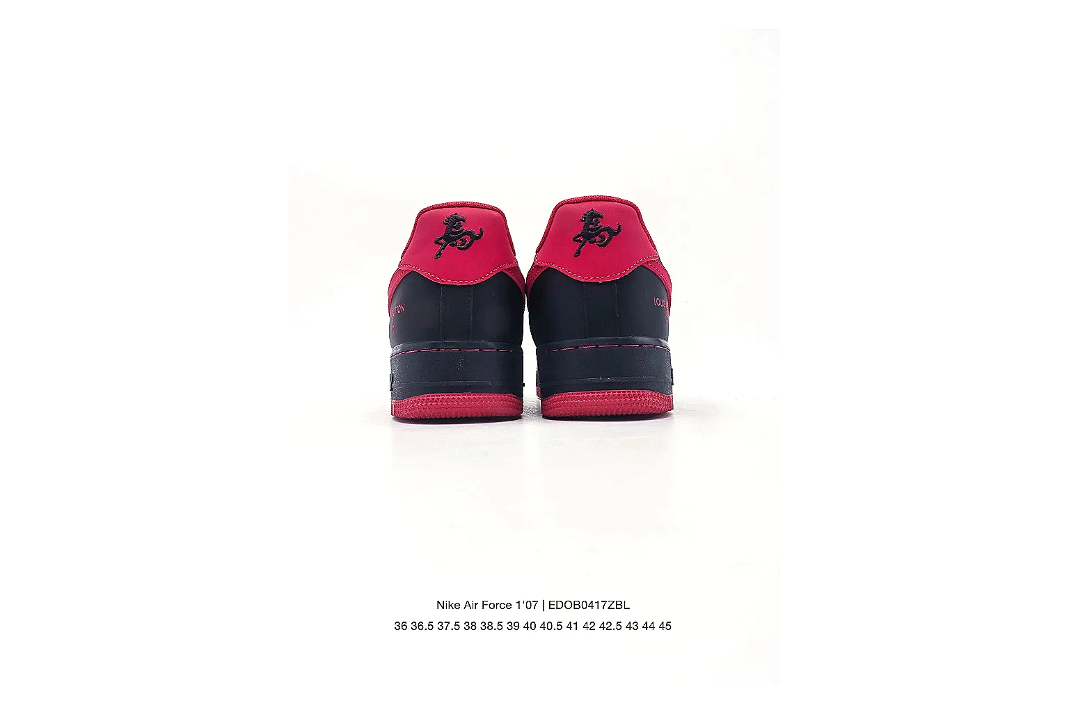 kakofindlist.com Nike Low Court Black Red budget shortlist note six-photo gallery thumbnail 5
