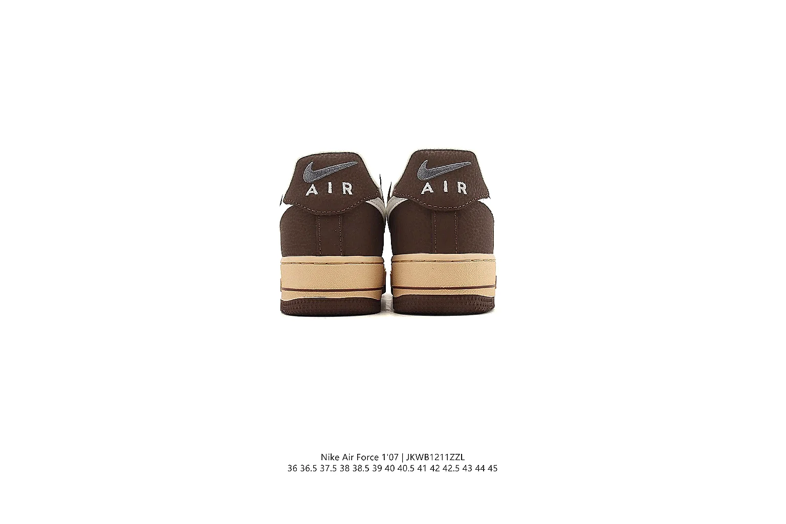 Nike Low Court Brown White 6726 budget find gallery thumbnail 5