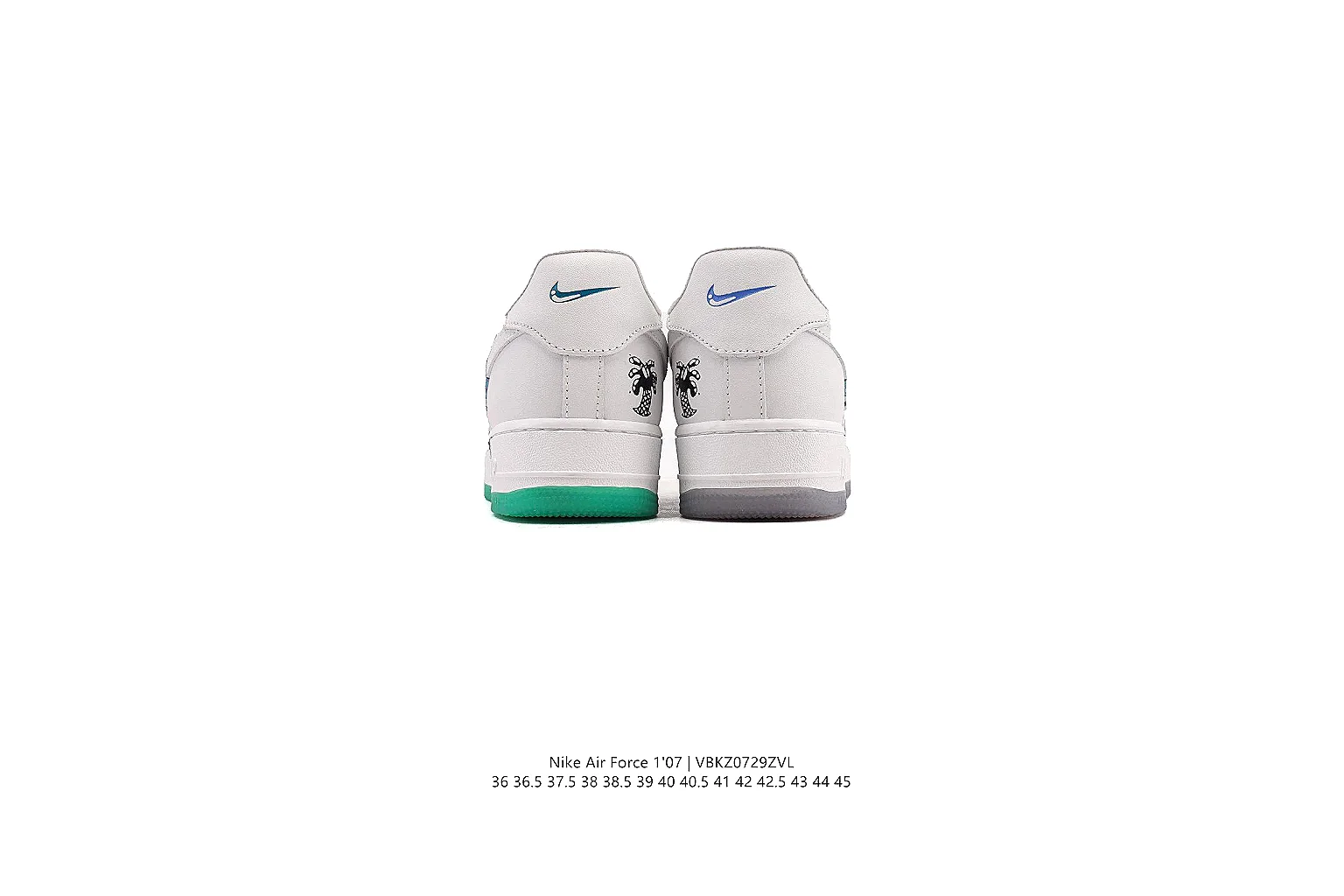 kakofindlist.com Nike White Green Low Skate 1185 White Green low-top product image thumbnail 5