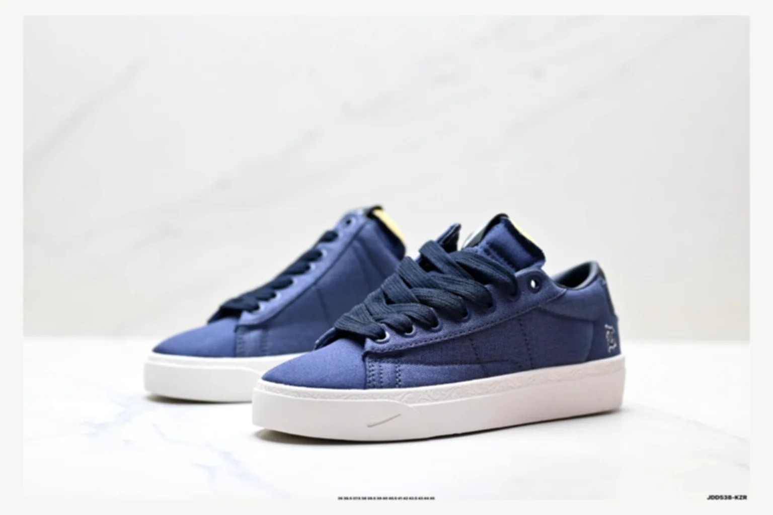 Nike Navy Blue Low Top Sneaker value find image SKU 1182167500 thumbnail 4