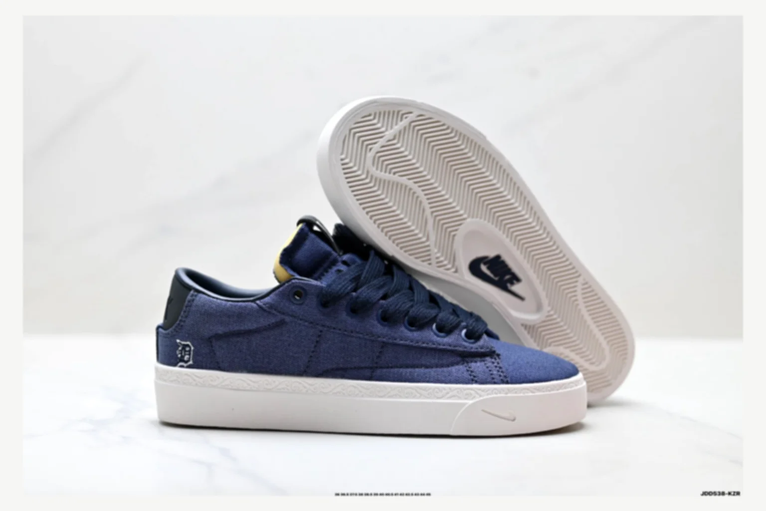 Nike Navy Blue Low Top Sneaker value find image SKU 1182167500 thumbnail 5
