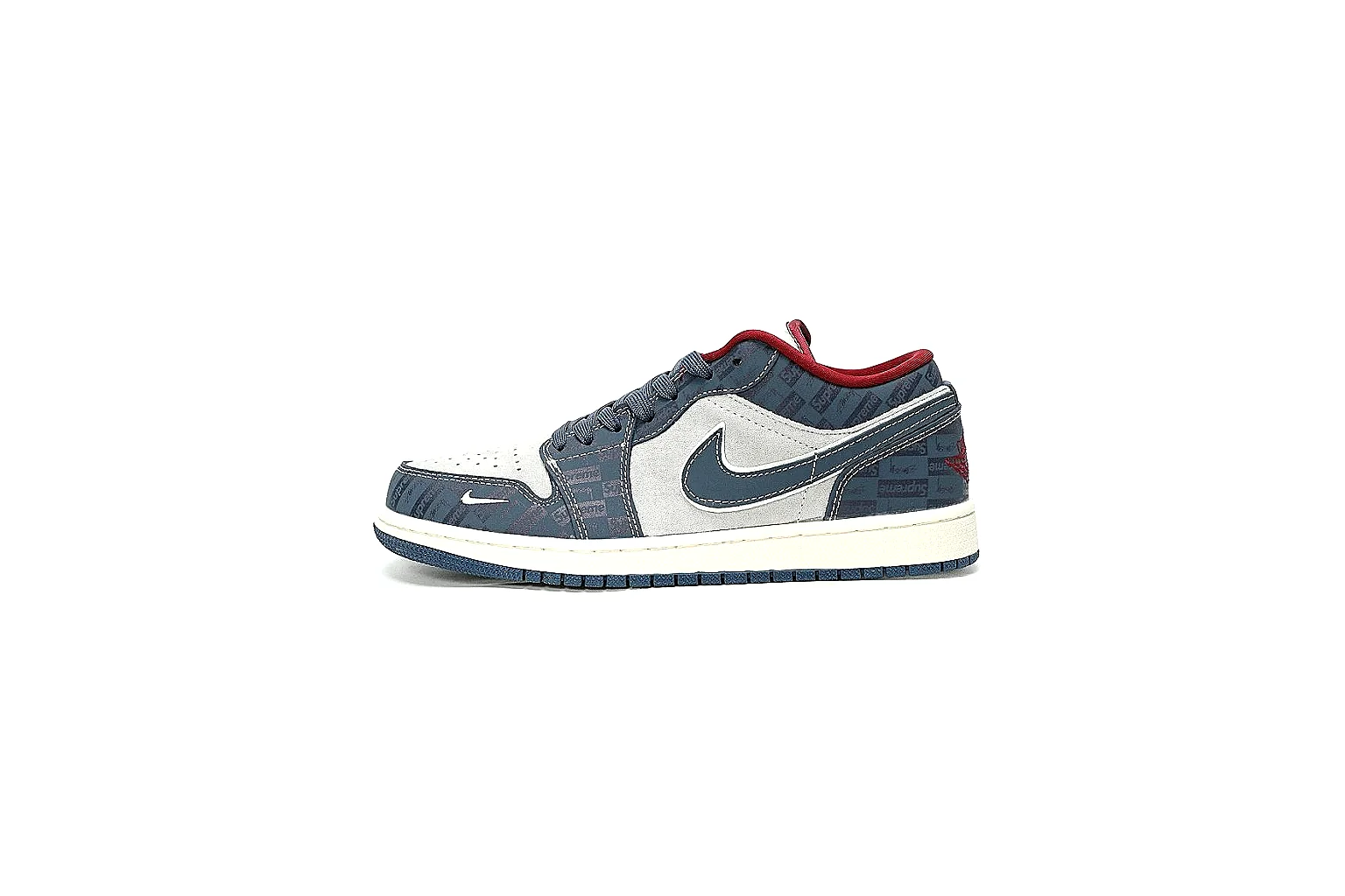 Kako Find List budget photos for Nike Navy Red Low Court
