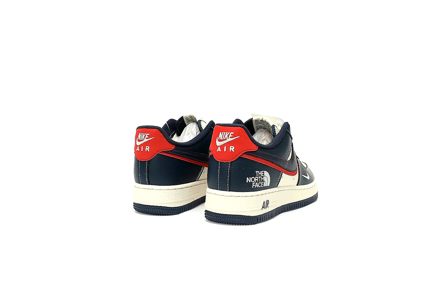 Kako Find List budget photos for Nike Navy Red Low Court thumbnail 6