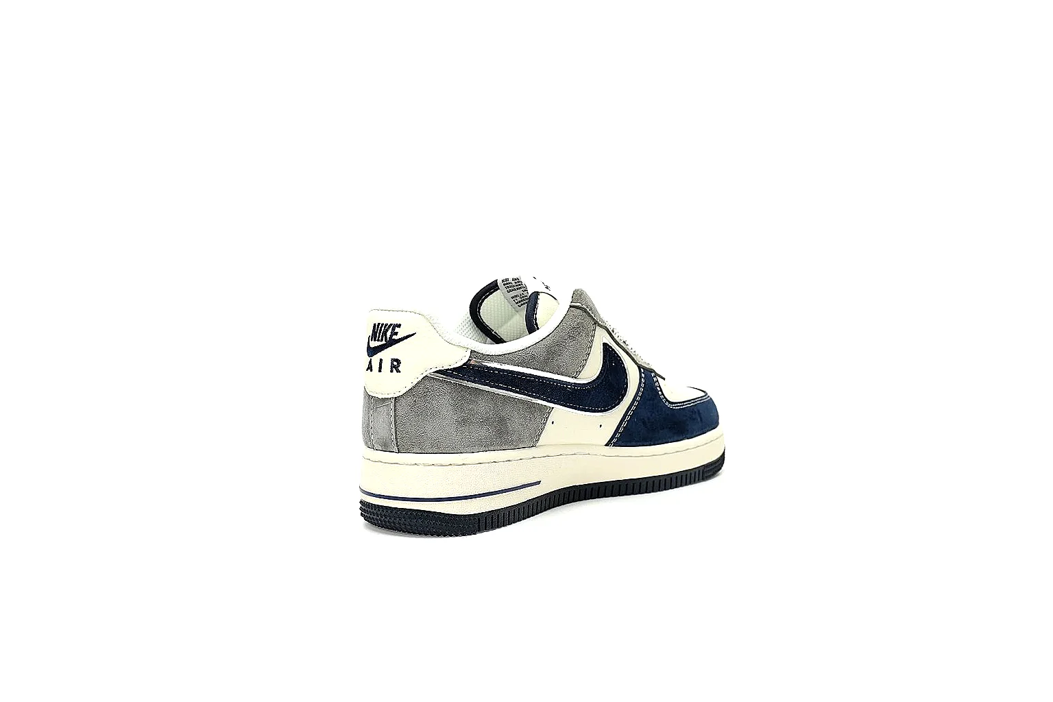 Kako Find List budget photos for Nike Navy White Low Court Sneaker thumbnail 3