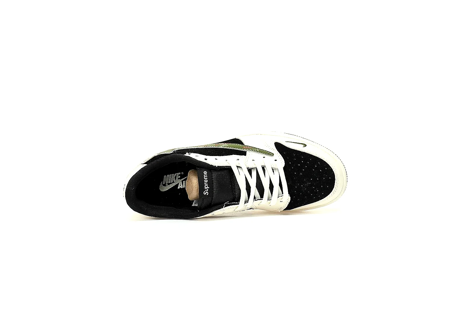 Kako Find List budget photos for Nike Olive Black Low Court thumbnail 3