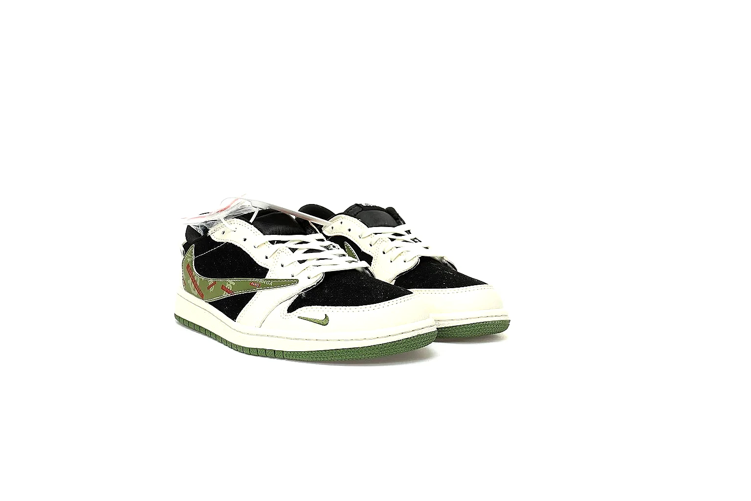 Kako Find List budget photos for Nike Olive Black Low Court thumbnail 5