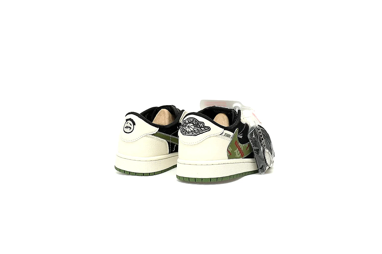 Kako Find List budget photos for Nike Olive Black Low Court thumbnail 6