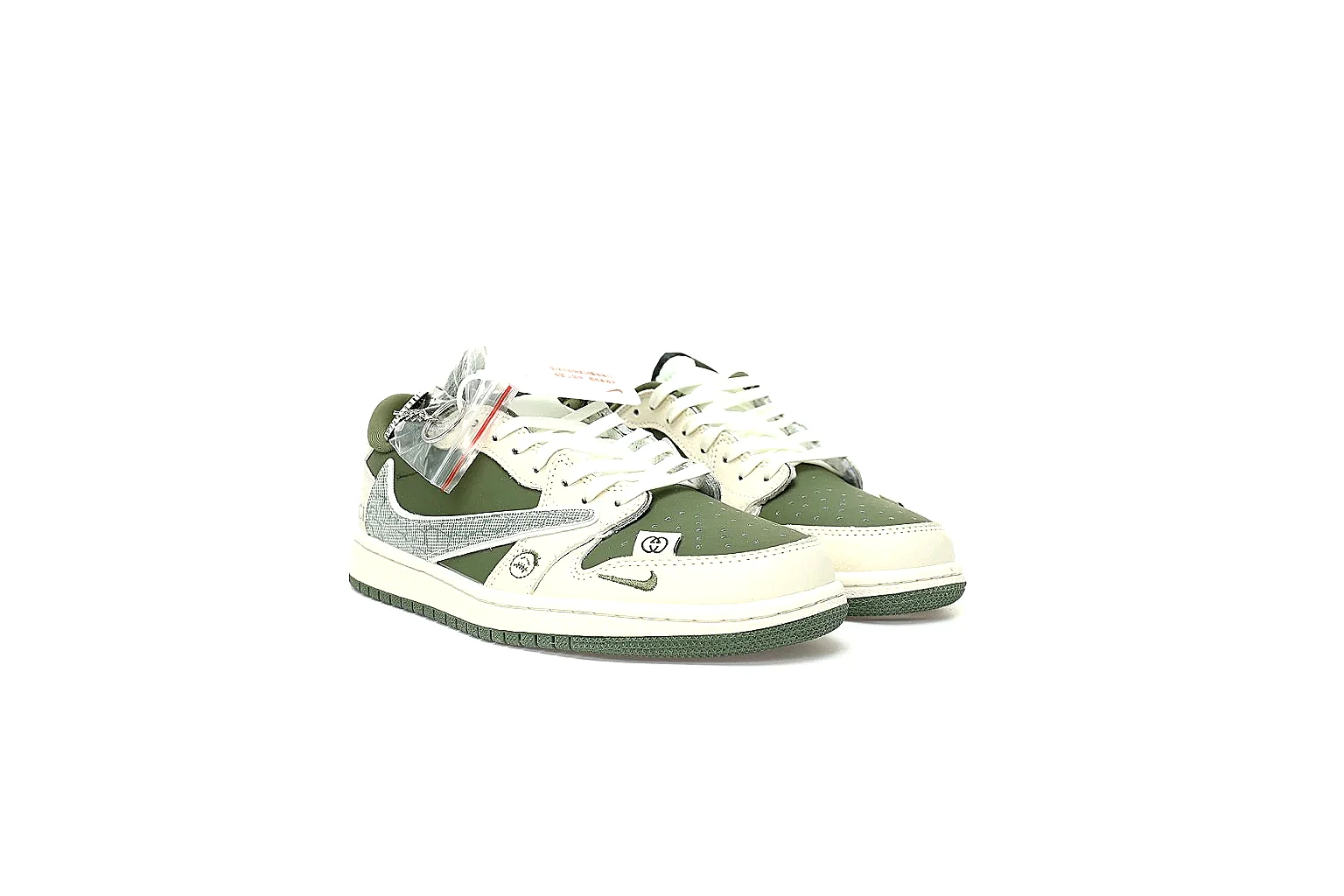 Kako Find List budget photos for Nike Olive Cream Low Court thumbnail 5