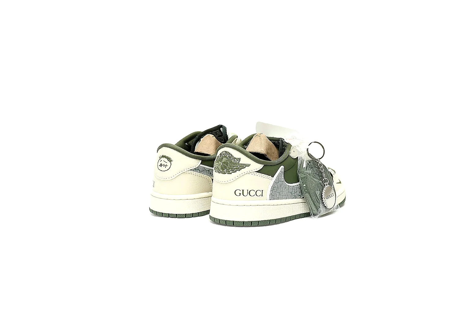 Kako Find List budget photos for Nike Olive Cream Low Court thumbnail 6