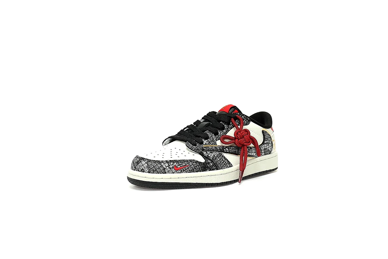 Kako Find List budget photos for Nike Red Black Low Court thumbnail 2