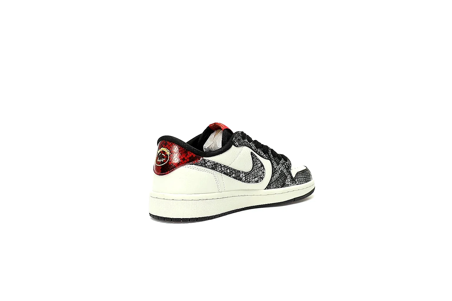 Kako Find List budget photos for Nike Red Black Low Court thumbnail 3