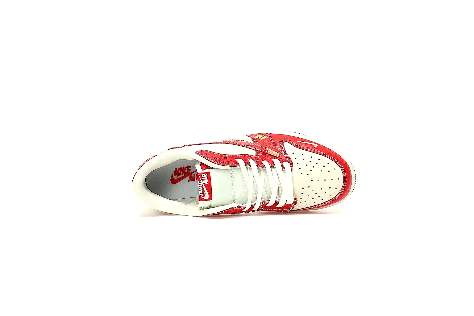 Kako Find List budget photos for Nike Red White Low Court thumbnail 3