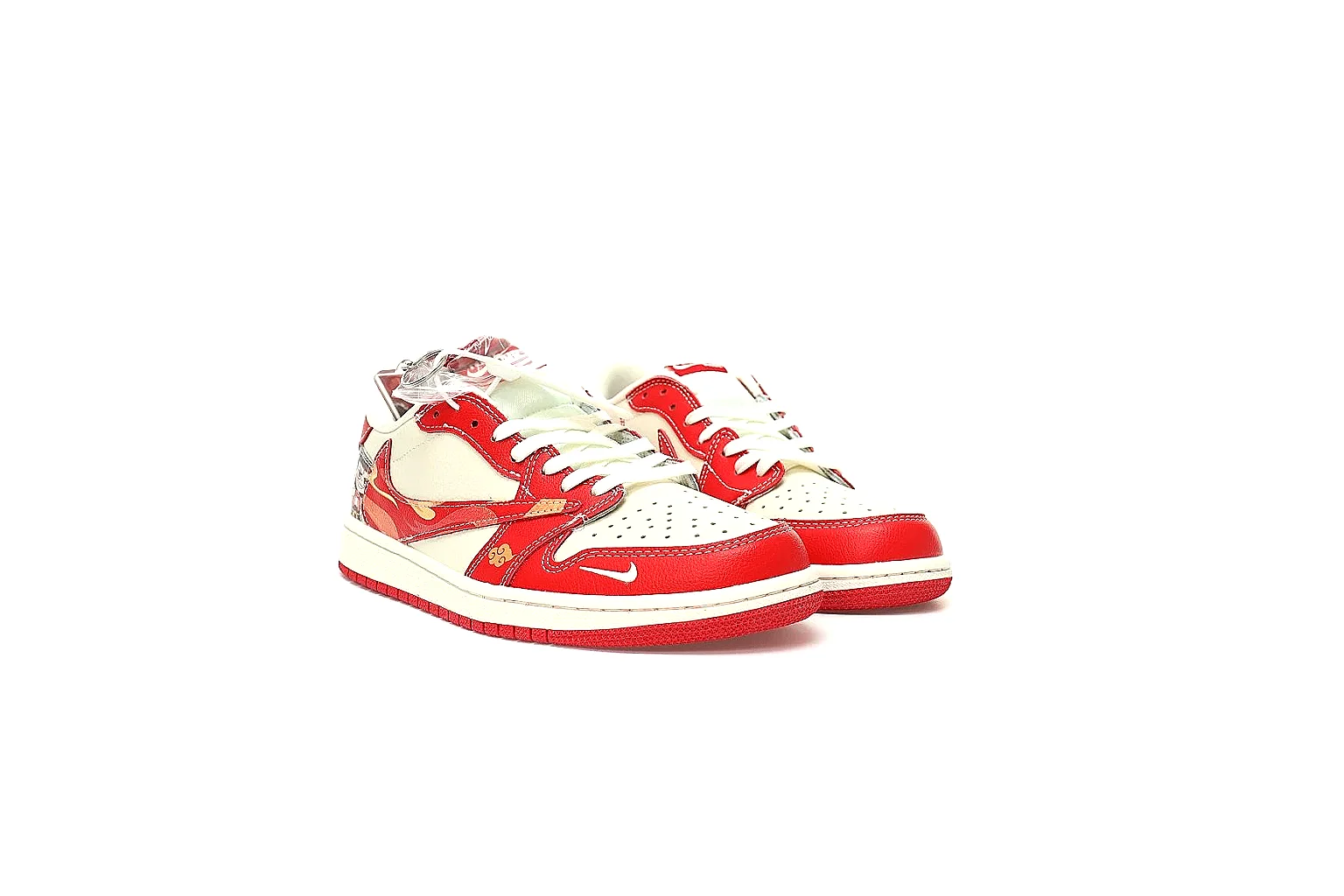 Kako Find List budget photos for Nike Red White Low Court thumbnail 5