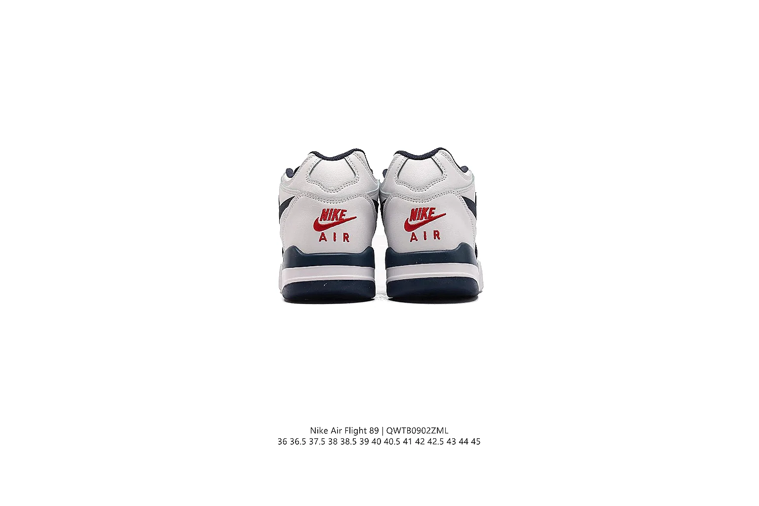 kakofindlist.com Nike White Navy Retro Basketball 0708 White Navy low-top product image thumbnail 5
