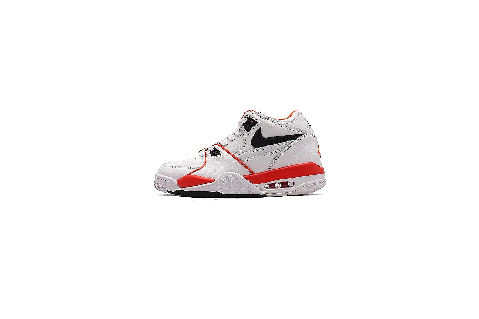 kakofindlist.com Nike White Red Retro Basketball 0712 White Red low-top product image