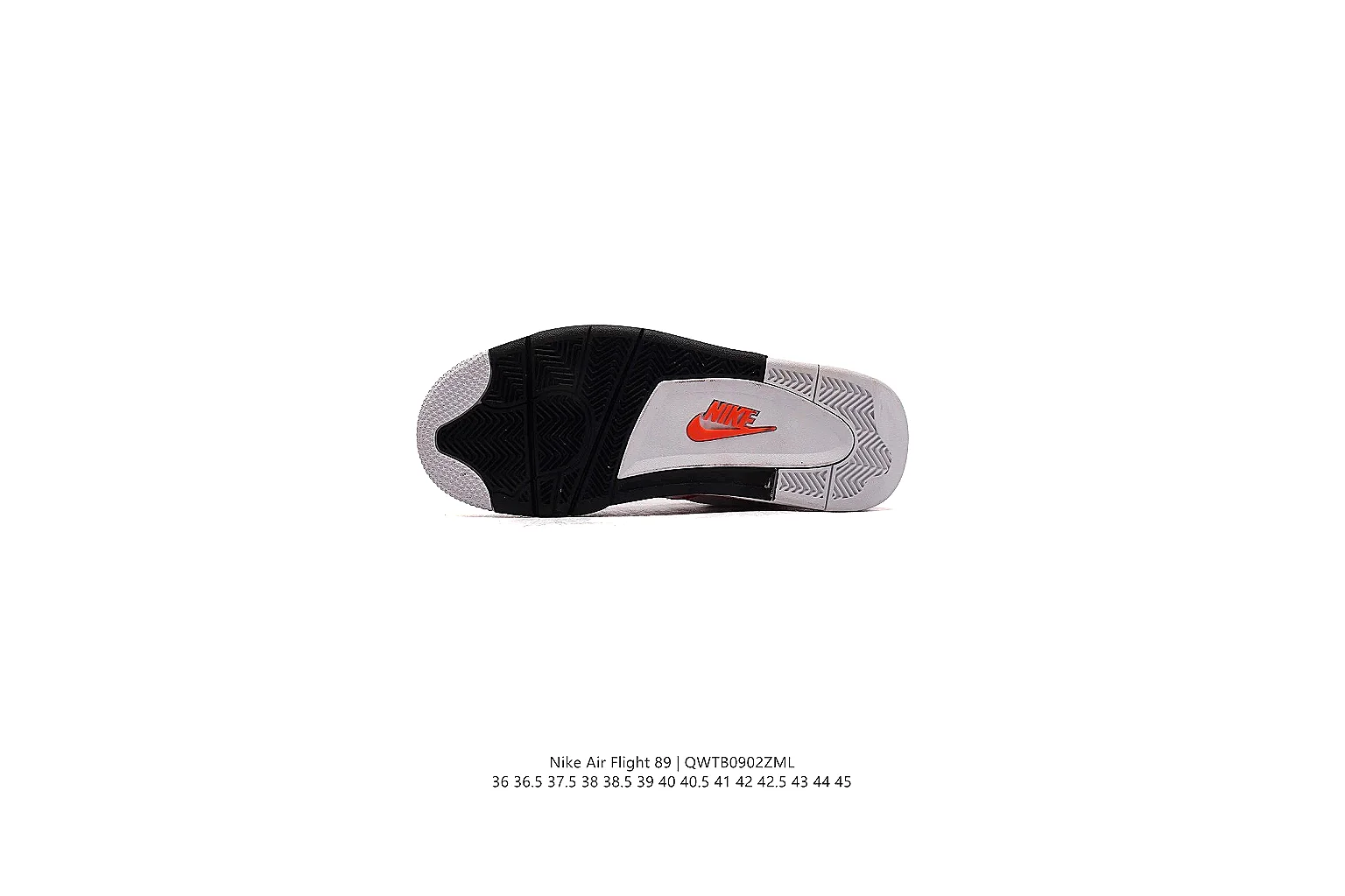kakofindlist.com Nike White Red Retro Basketball 0712 White Red low-top product image thumbnail 6