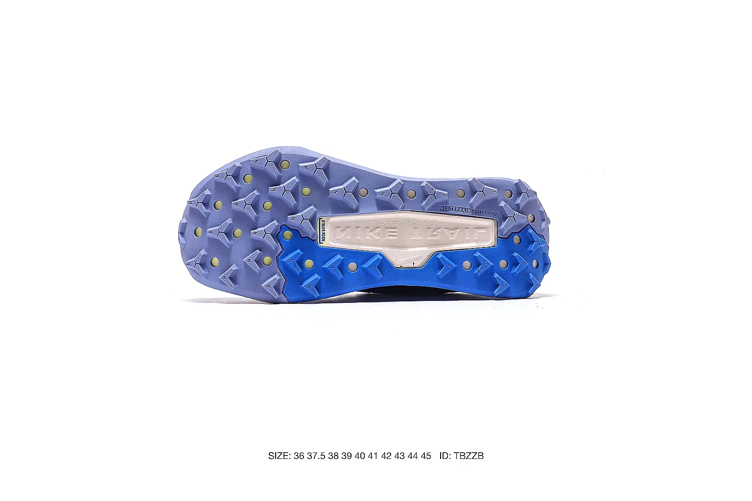 Nike runner sneaker Navy Blue 3695 budget find six-photo gallery thumbnail 6
