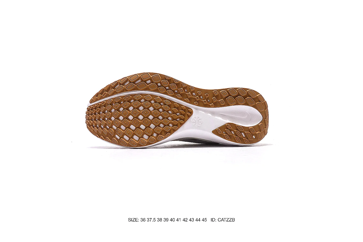 Nike runner sneaker White Gold 4705 budget find six-photo gallery thumbnail 6