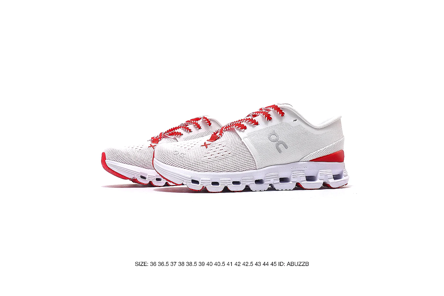 Nike runner sneaker White Red 6336 budget find six-photo gallery thumbnail 2