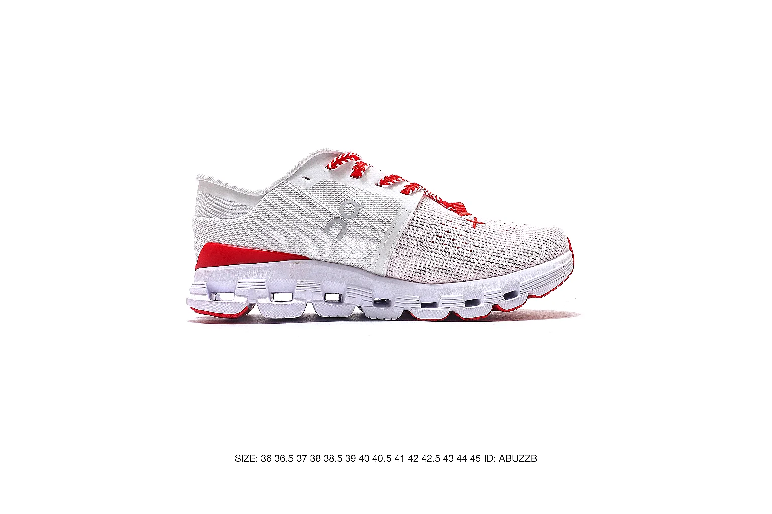 Nike runner sneaker White Red 6336 budget find six-photo gallery thumbnail 3