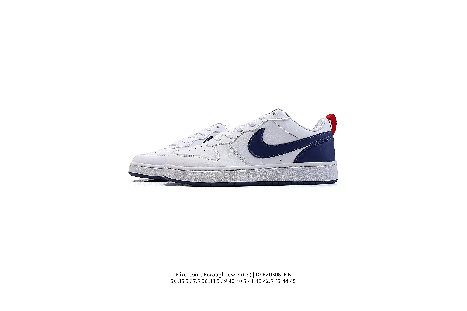 kakofindlist.com Nike SB Dunk Low White Navy 1000 white-navy low-top image thumbnail 2